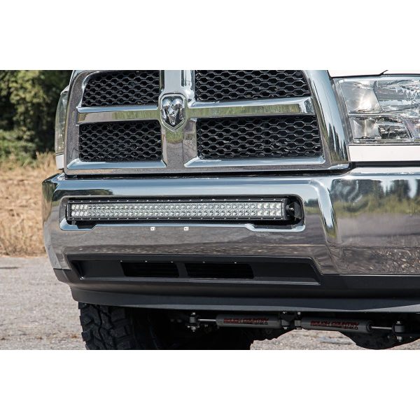 LED Light Kit - Bumper Mount - 40" Black Dual Row - Ram 2500 3500 (10-18)