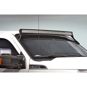 Rough Country LED Light Mount - Upper Windshield - 54 in Curved - Ford Super Duty (99-16)