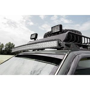 Rough Country LED Light Mount - Upper Windshield - 50 in Curved - Jeep Grand Cherokee ZJ (93-98)