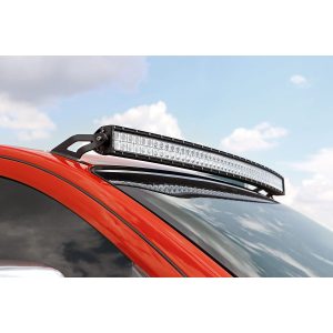 Rough Country LED Light Mount - Upper Windshield - 50 in Curved - Nissan Titan (04-15)