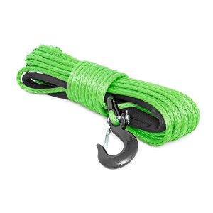 Rough Country Synthetic Rope - 3 8 Inch - 85 Ft - Lime Green