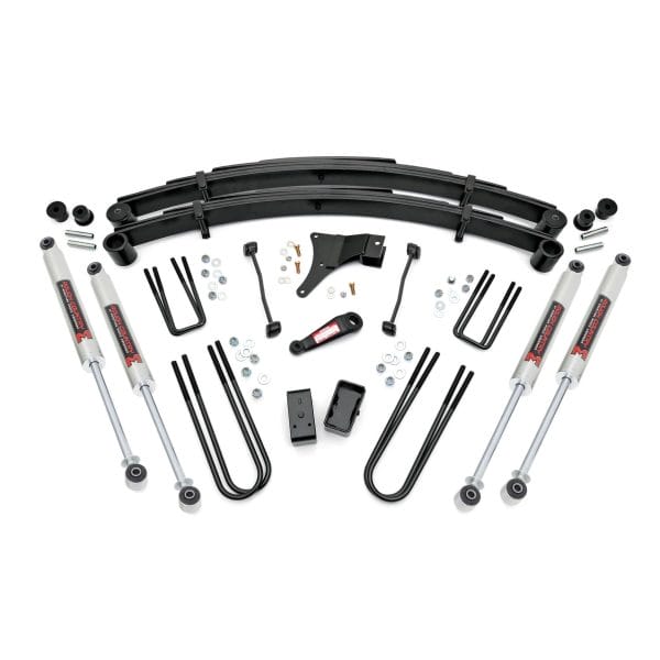 4 Inch Lift Kit - Rear Blocks - M1 - Ford F-250 F-350 Super Duty (1999)