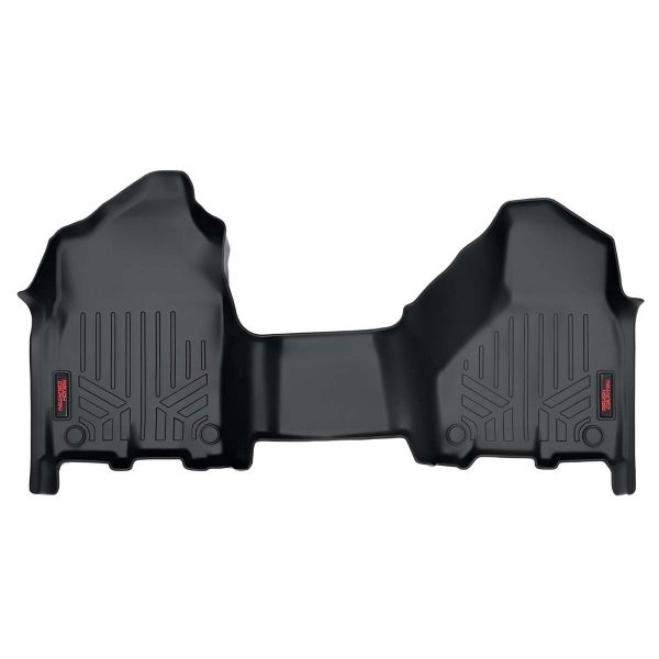 Rough Country Floor Mats - Front - Over Hump - Crew Cab - Ram 2500 2WD 4WD (19-23)