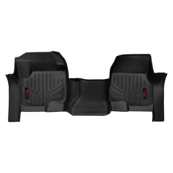 Rough Country Floor Mats - Front - Over Hump - Ford Super Duty 2WD 4WD (17-22)