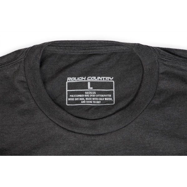 Rough Country T-Shirt - Horizontal Tread - Grey - SM