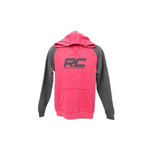 Rough Country Hoodie - Heater - Red Gray - LG