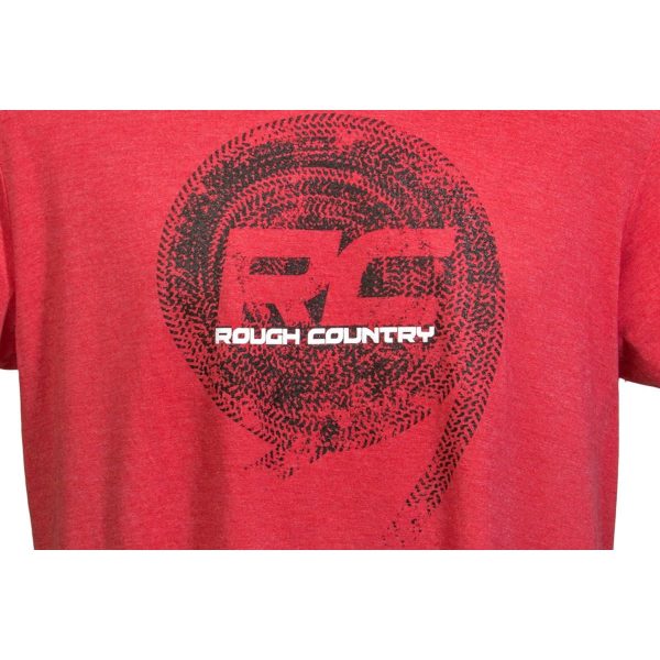 Rough Country Rough Country T-Shirt - Donut - Red - Size SM