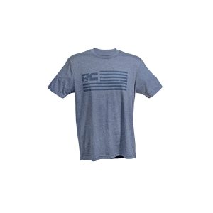 Rough Country T-Shirt - American Flag - Blue - SM