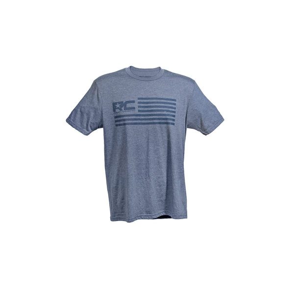 Rough Country T-Shirt - American Flag - Blue - MD