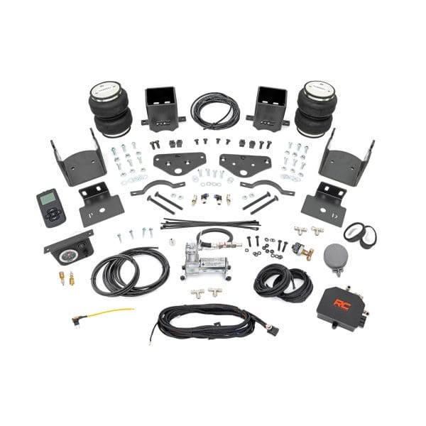 Air Spring Kit w compressor - Wireless Controller - Ford F-250 F-350 Super Duty (17-23)