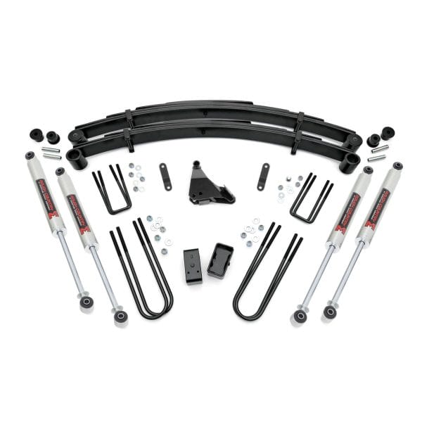 4 Inch Lift Kit - Rear Blocks - M1 - Ford F-250 F-350 Super Duty (99-04)