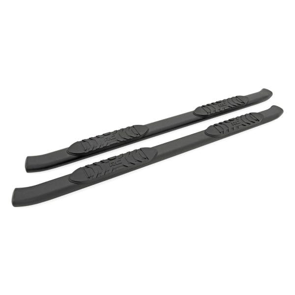 Rough Country Oval Nerf Step - Double Cab - Black - Toyota Tacoma 2WD 4WD (05-23)