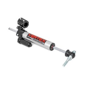 Rough Country Vertex Steering Stabilizer - Pass-Through - Jeep Wrangler JK (07-18)