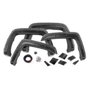 Rough Country Defender Pocket Fender Flares - GMC Sierra 1500 (14-18) Sierra 2500 (15-19)