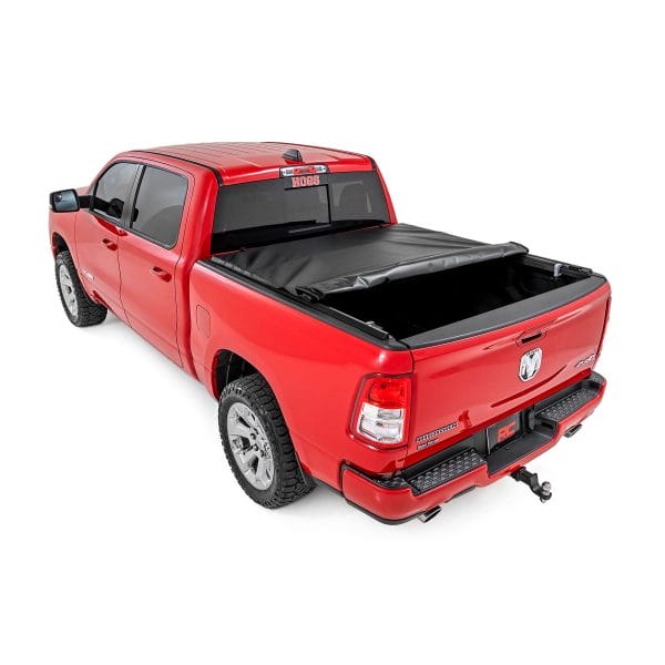 Soft Roll Up Bed Cover - 5'7" Bed - No Rambox - Ram 1500 (19-23) 1500 TRX (21-23)