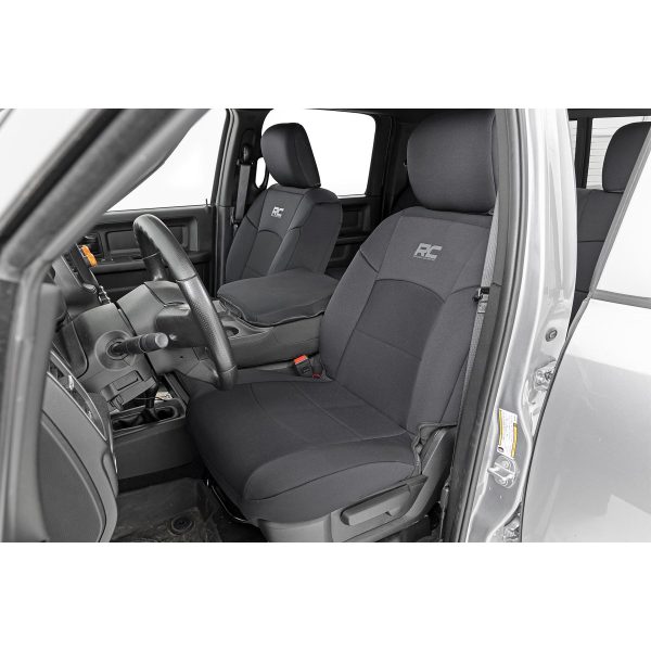 Rough Country Seat Covers - Bucket Seats - FR & RR - Ram 2500 2WD 4WD (2019-2023)