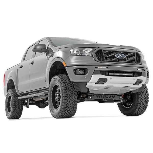 LED Light Kit - Bumper Mount - 20" Chrome Single Row - Ford Ranger (19-23)