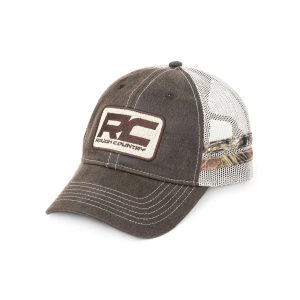 Rough Country Hat - Mesh - Rough Country Patch - Brown Camo