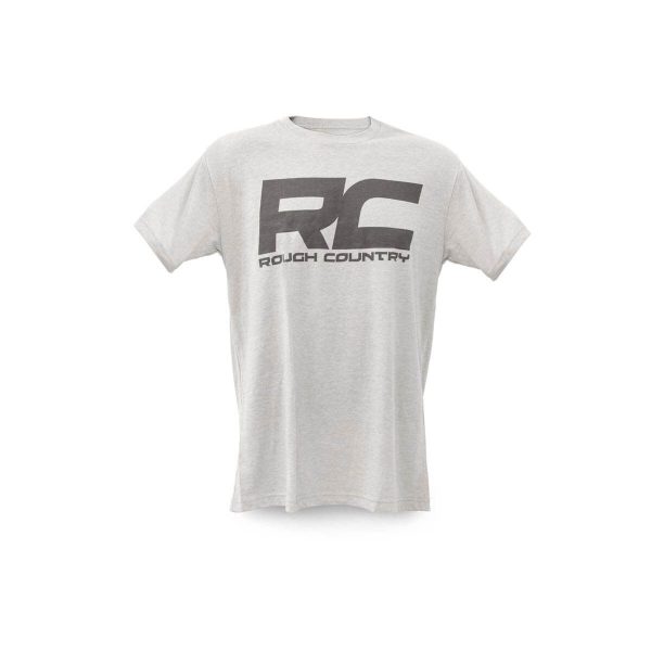 Rough Country T-Shirt - Logo - Grey - LG