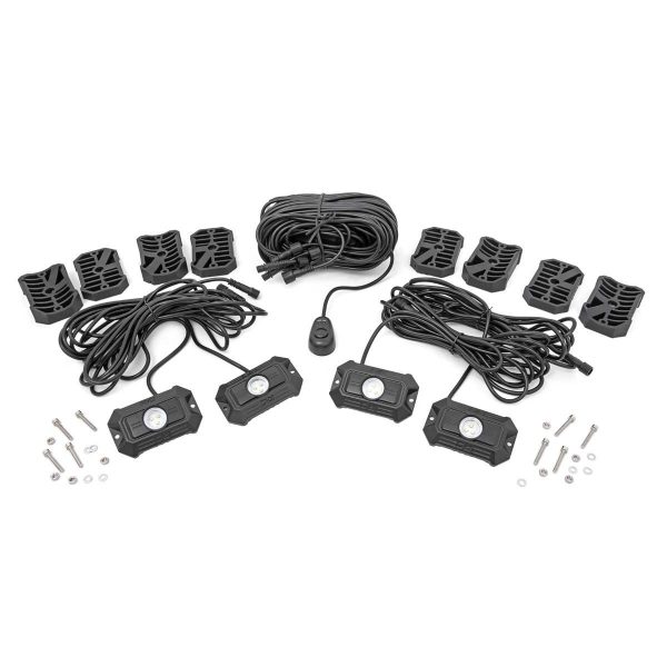 Rough Country LED Rock Light Kit - 4 Piece Set