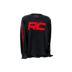 Rough Country Long Sleeve - RC Tread Sleeve - Black - SM