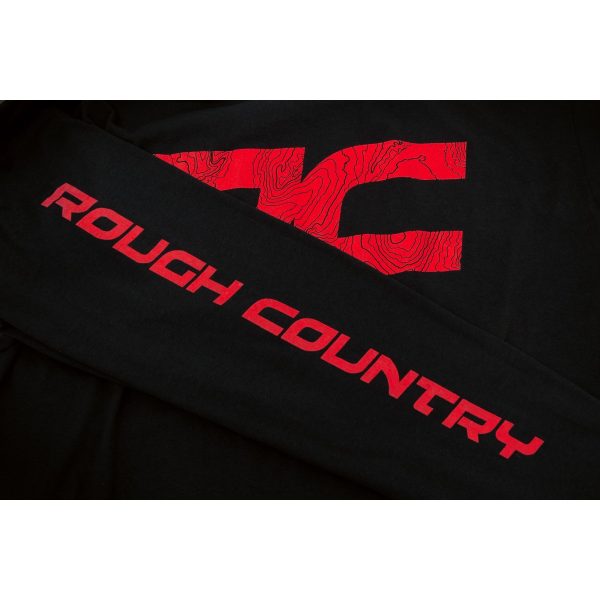 Rough Country Long Sleeve - RC Tread Sleeve - Black - SM