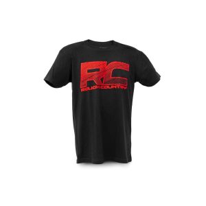 Rough Country T-Shirt - Pattern - Black - SM