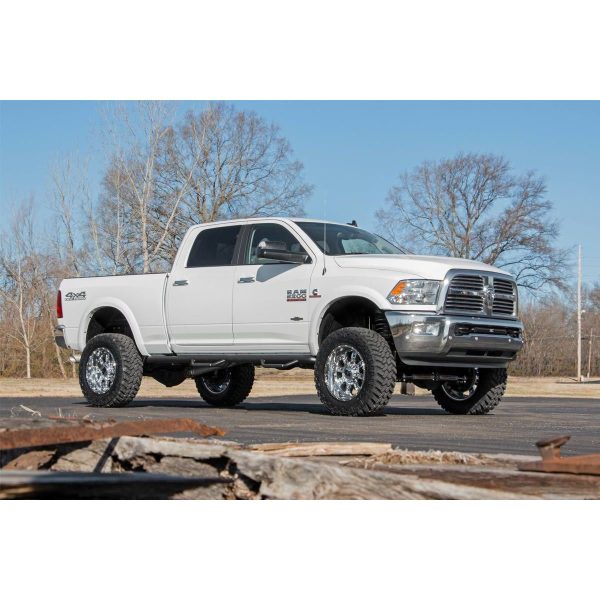 Rough Country Nerf Steps - Full Length - Crew Cab - Ram 2500 2WD 4WD (2010-2018)