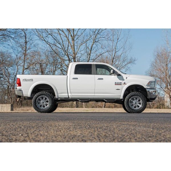 Rough Country Nerf Steps - Full Length - Crew Cab - Ram 2500 2WD 4WD (2010-2018)