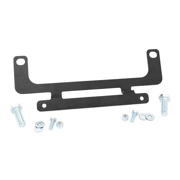 Rough Country License Plate Mnt - Roller Fairlead