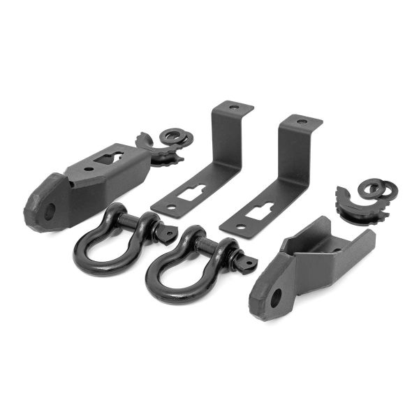 Tow Hook Brackets - D-Ring Combo - Ford Ranger 2WD 4WD (2019-2023)