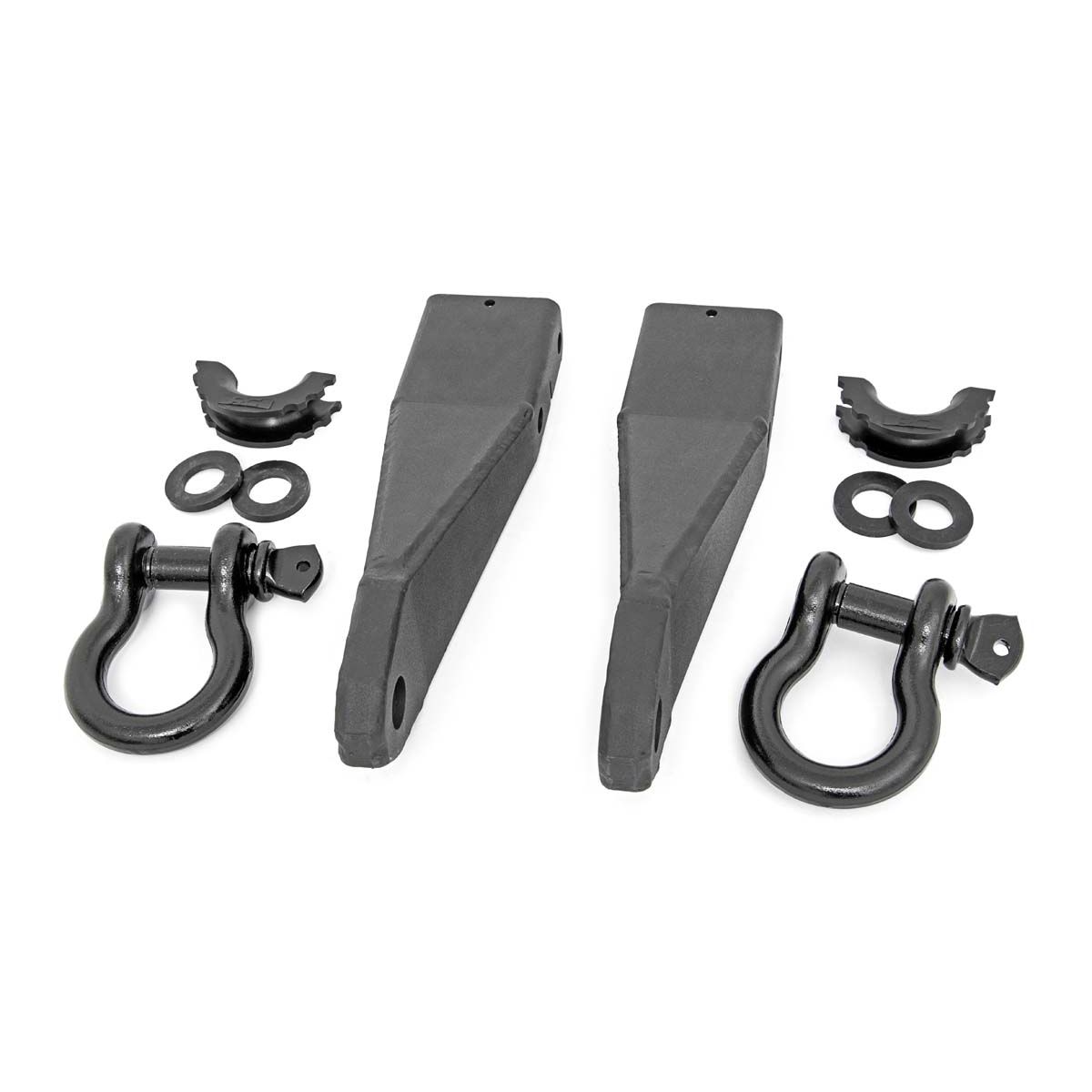 Tow Hook to Shackle Bracket, D-Ring Combo