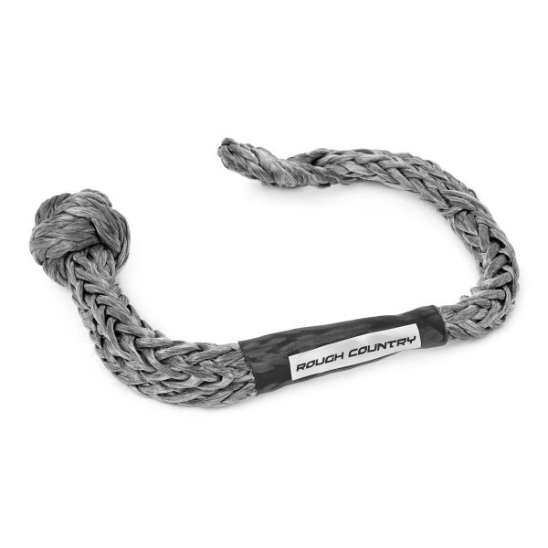 Rough Country Soft Shackle - 7 16 Inch - Gray