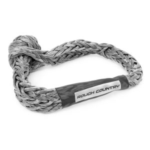 Rough Country Soft Shackle - 7 16 Inch - Gray