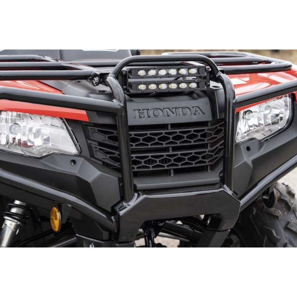 LED Light Kit - Bumper Mount - 6" Black Slimline Pair - Honda Foreman Rancher