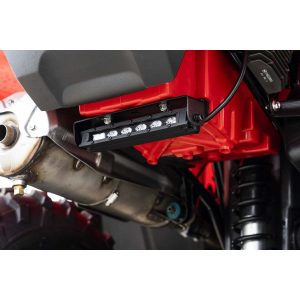 LED Light Kit - Rear Mount - 6" Black Slimline - Honda Foreman