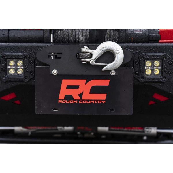 Rough Country License Plate Mnt - Hawse - Quick Release