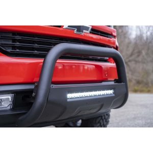 Rough Country Black LED Bull Bar - Chevy Silverado 1500 2WD 4WD (2019-2022)