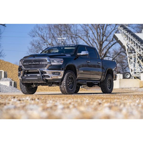 Rough Country Black LED Bull Bar - Ram 1500 2WD 4WD (2019-2023)