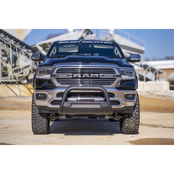 Rough Country Black LED Bull Bar - Ram 1500 2WD 4WD (2019-2023)