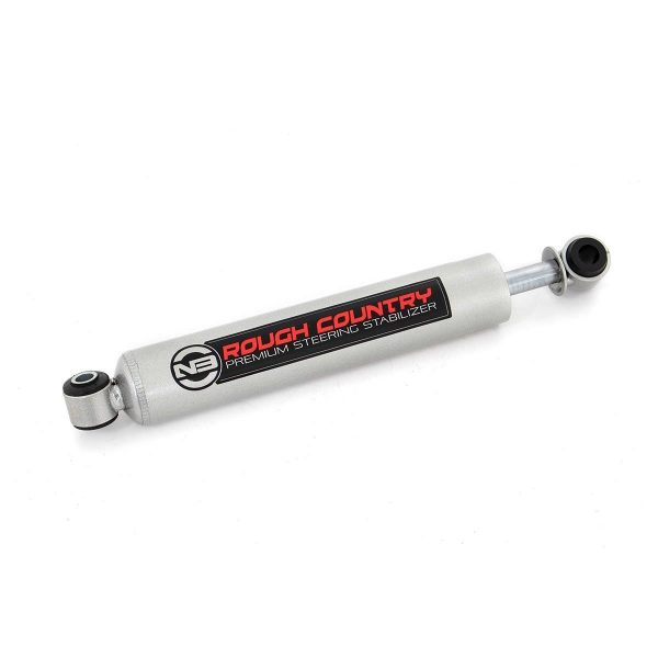 Rough Country N3 Steering Stabilizer - Jeep Gladiator JT Wrangler 4xe Wrangler JL (18-23)