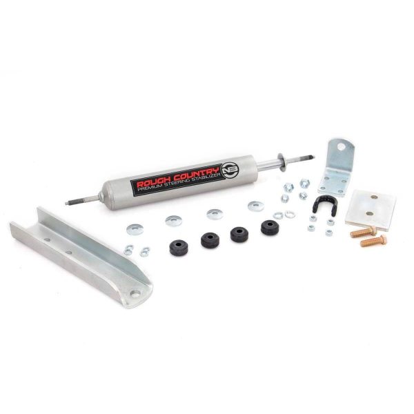 Rough Country N3 Steering Stabilizer - Ford Bronco II 2WD 4WD (1984-1990)