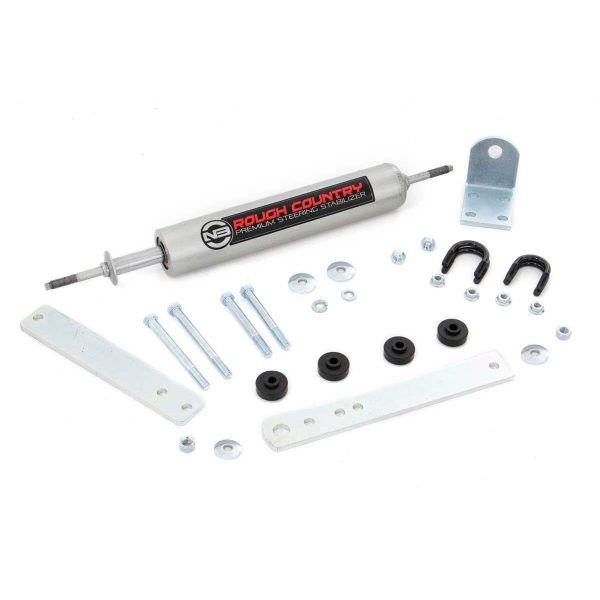 Rough Country N3 Steering Stabilizer - Ford Bronco F-150 F-250 (1980-1998)