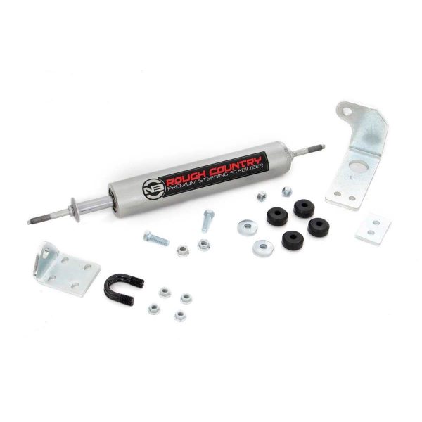 Rough Country N3 Steering Stabilizer - 0-5 Inch Lift - Ford F-150 4WD (1997-2003)