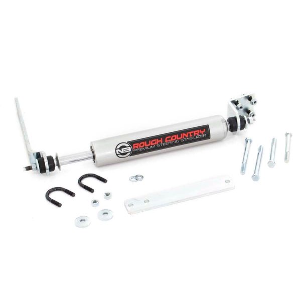 Rough Country N3 Steering Stabilizer - Ford Mazda B2200 Explorer Ranger (91-97)