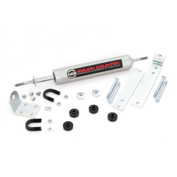 Rough Country N3 Steering Stabilizer - Ford Mazda B2200 Explorer Ranger (91-97)