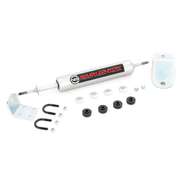 Rough Country N3 Steering Stabilizer - Dodge 1500 (94-01) 2500 (94-02) 2WD