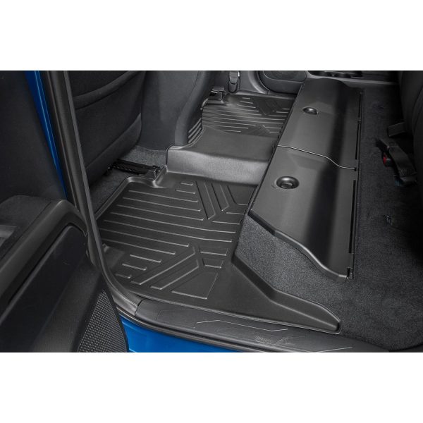 Rough Country Floor Mats - Front and Rear - Toyota Tacoma 2WD 4WD (2016-2023)