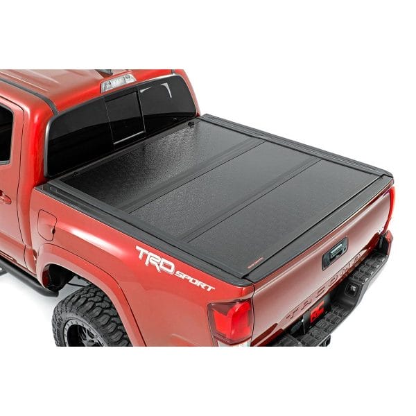 Rough Country Hard Low Profile Bed Cover - 5' Bed - Toyota Tacoma 2WD 4WD (16-23)