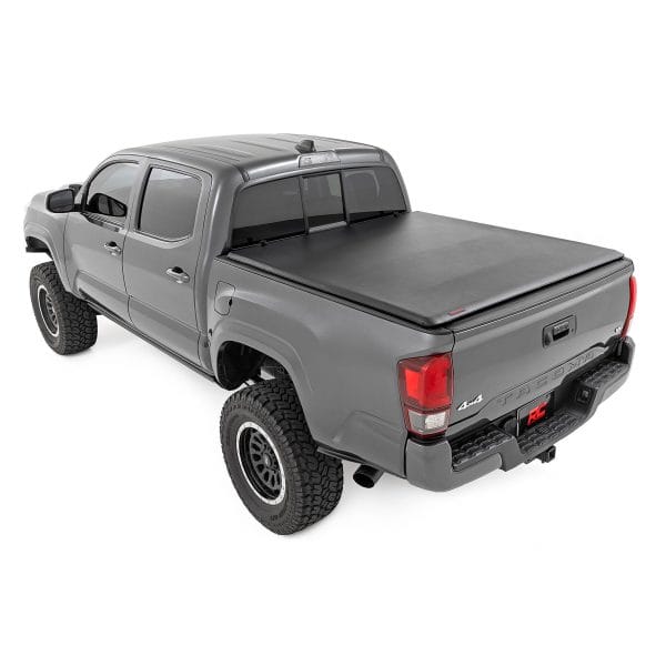 Soft Roll Up Bed Cover - 5' Bed - Toyota Tacoma 2WD 4WD (2016-2023)